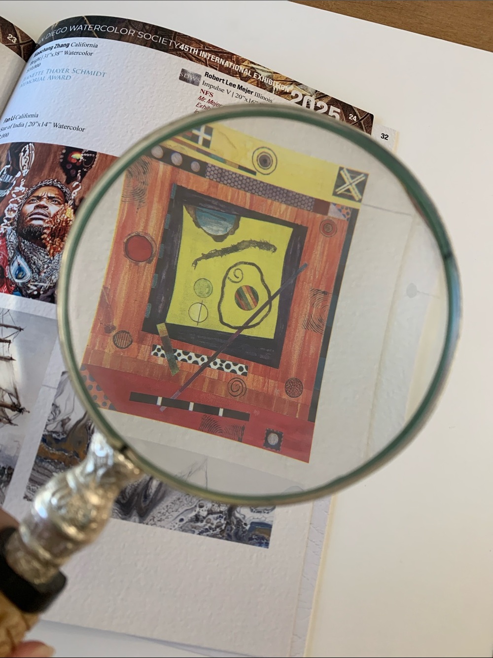 4” Wide Magnifying Glass - Picture 8 of 11